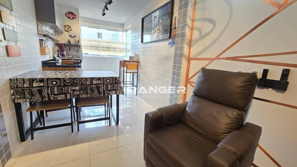 Foto 1 de Apartamento com 3 quartos à venda, 78m2 em Boqueirão, Santos - SP