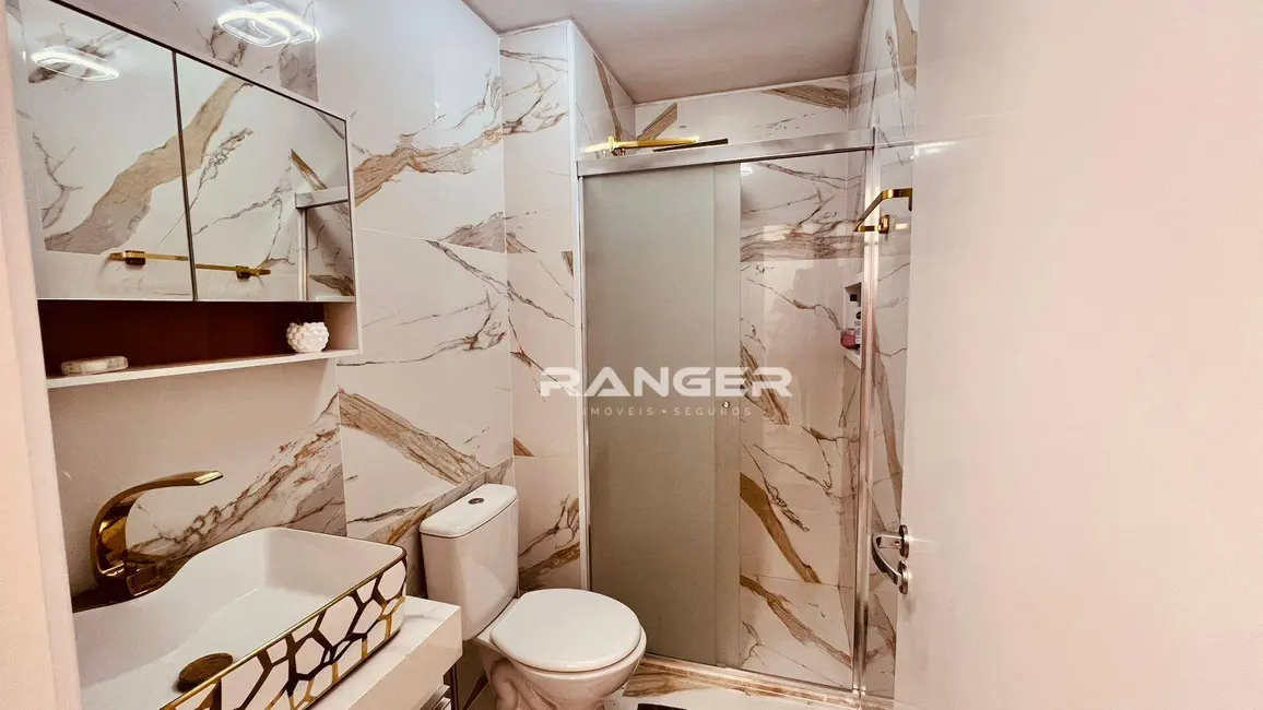 Foto 7 de Apartamento com 2 quartos para alugar, 63m2 em Marapé, Santos - SP