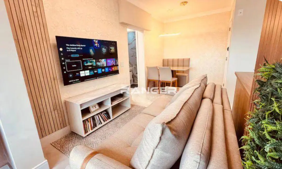 Foto 4 de Apartamento com 2 quartos para alugar, 63m2 em Marapé, Santos - SP