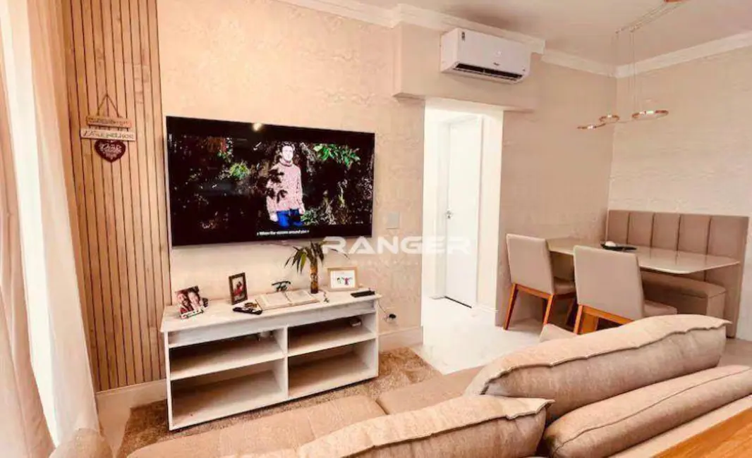 Foto 3 de Apartamento com 2 quartos para alugar, 63m2 em Marapé, Santos - SP