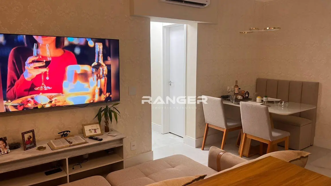 Foto 6 de Apartamento com 2 quartos para alugar, 63m2 em Marapé, Santos - SP