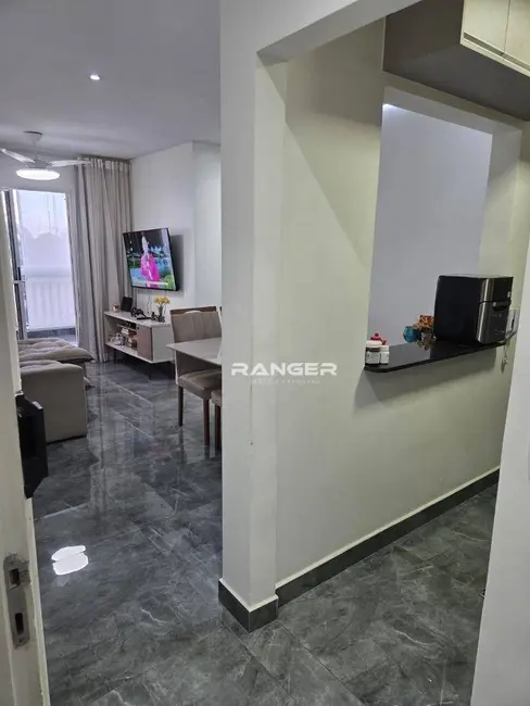 Foto 5 de Apartamento com 3 quartos à venda, 77m2 em Areia Branca, Santos - SP