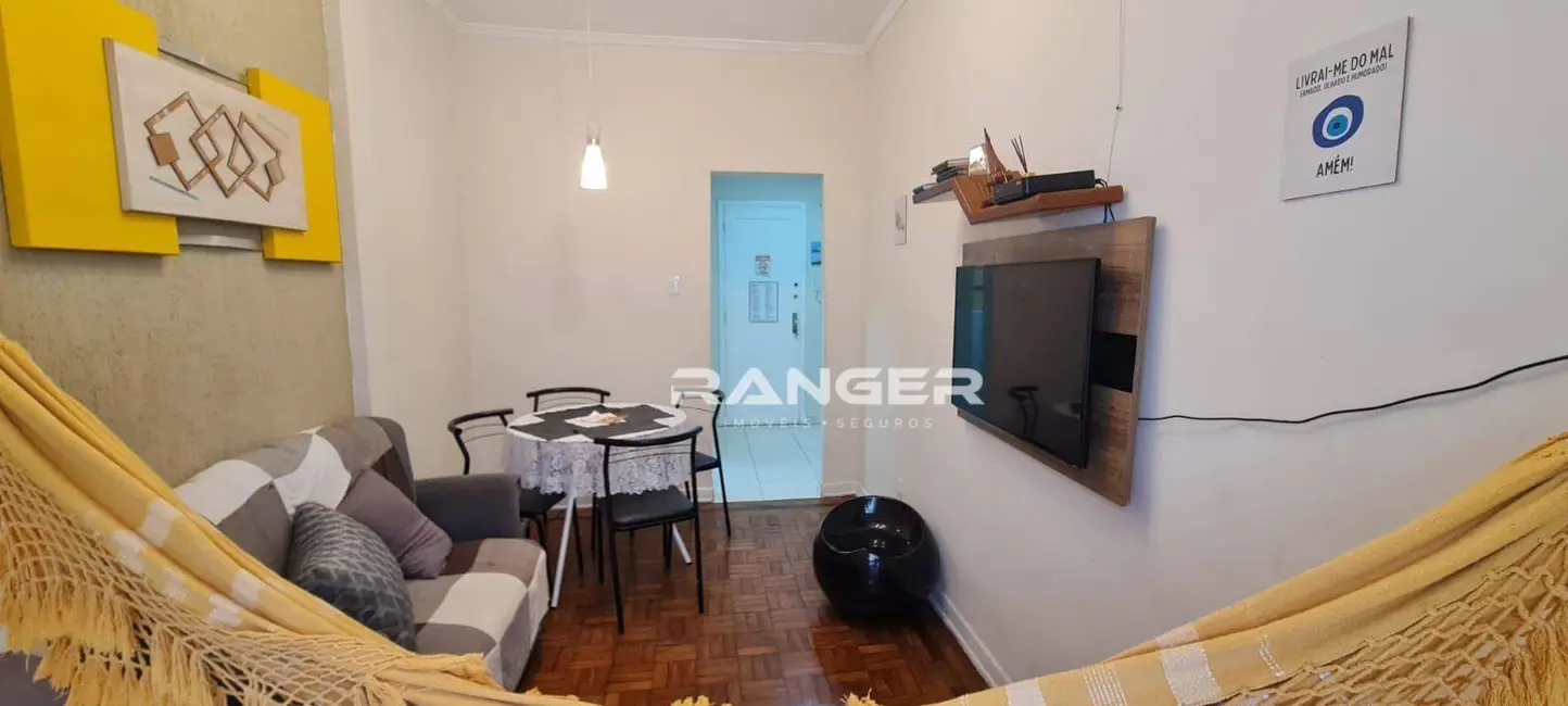 Foto 4 de Apartamento com 1 quarto à venda, 50m2 em Marapé, Santos - SP