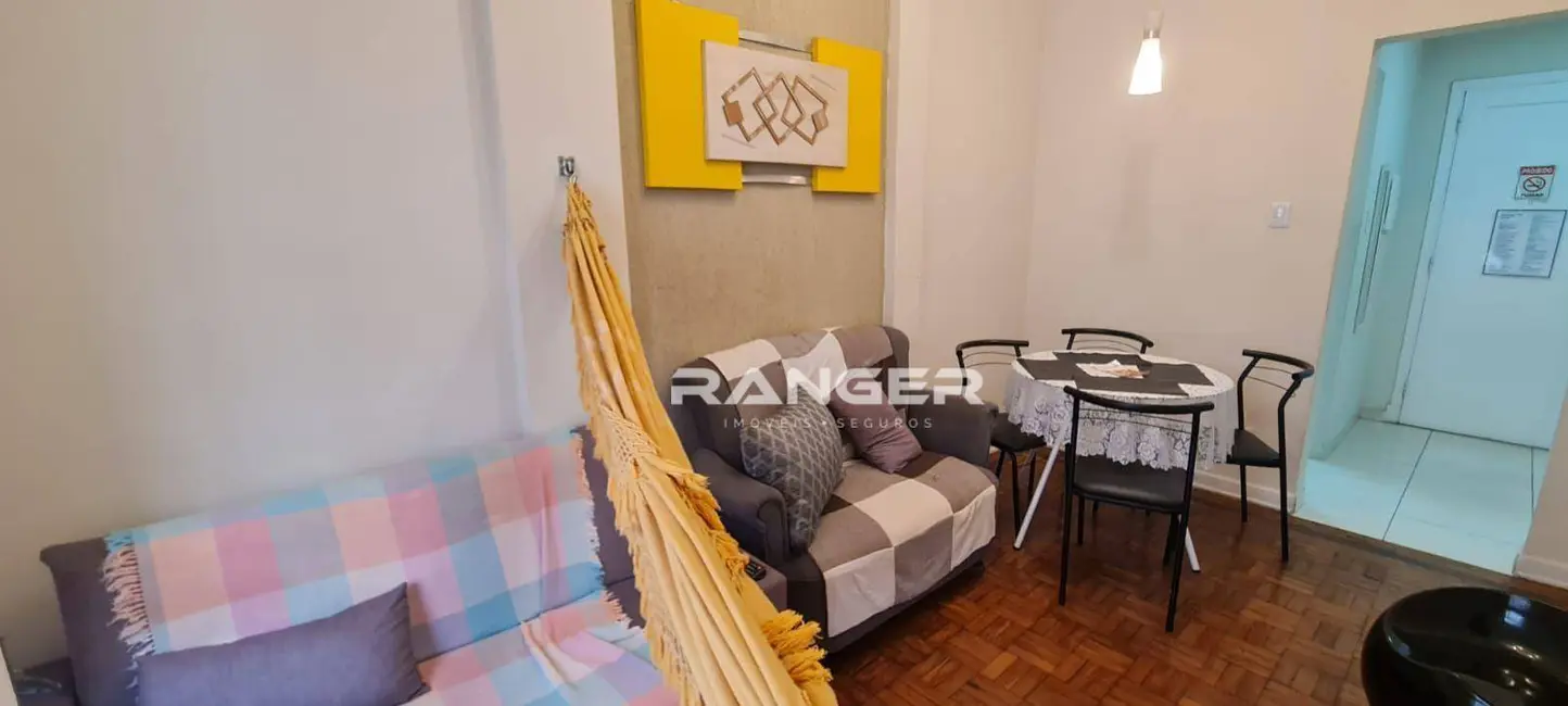 Foto 2 de Apartamento com 1 quarto à venda, 50m2 em Marapé, Santos - SP