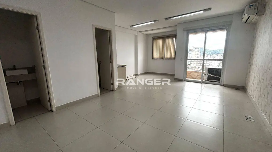 Sala Comercial para alugar, 42m2 em Santos - SP - imagem 1 Foto 1 de Sala Comercial para alugar, 42m2 em Santos - SP