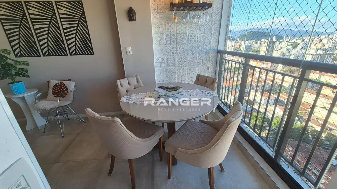 Foto 3 de Apartamento com 2 quartos à venda, 63m2 em Marapé, Santos - SP
