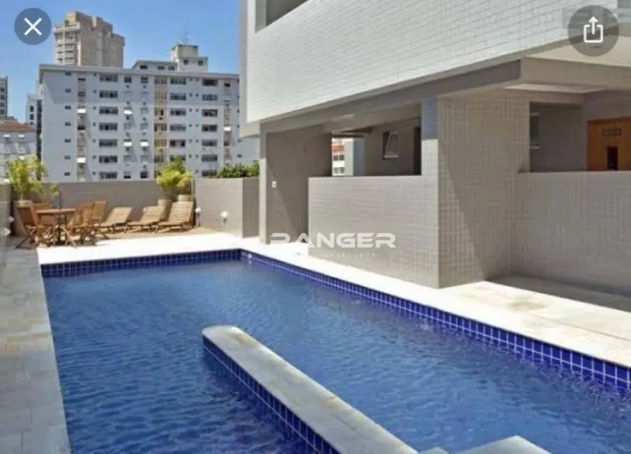 Apartamento com 2 quartos para alugar, 86m2 em Gonzaga, Santos - SP - imagem 9 Foto 9 de Apartamento com 2 quartos para alugar, 86m2 em Gonzaga, Santos - SP