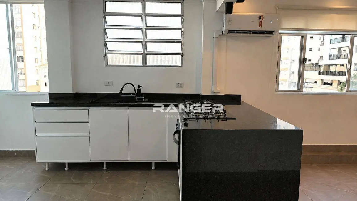 Foto 2 de Apartamento com 1 quarto para alugar, 45m2 em José Menino, Santos - SP
