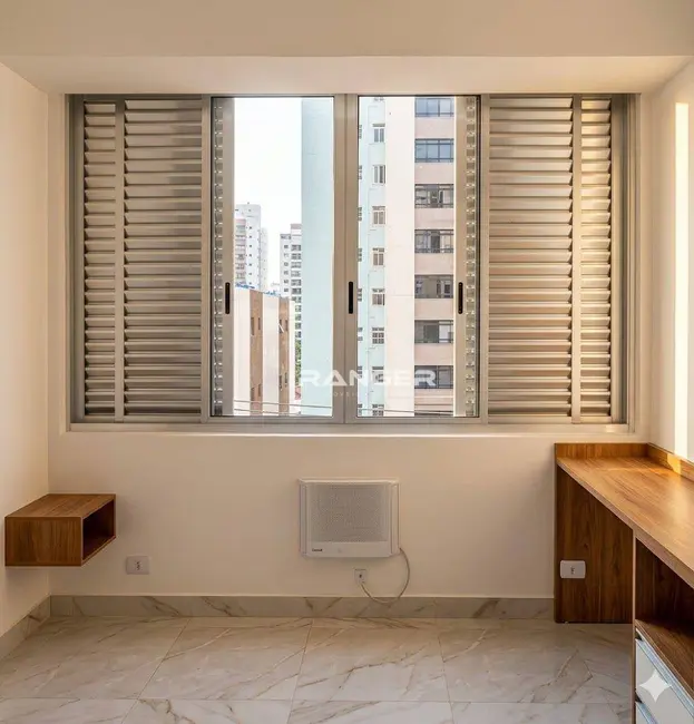 Foto 9 de Apartamento com 1 quarto para alugar, 45m2 em José Menino, Santos - SP
