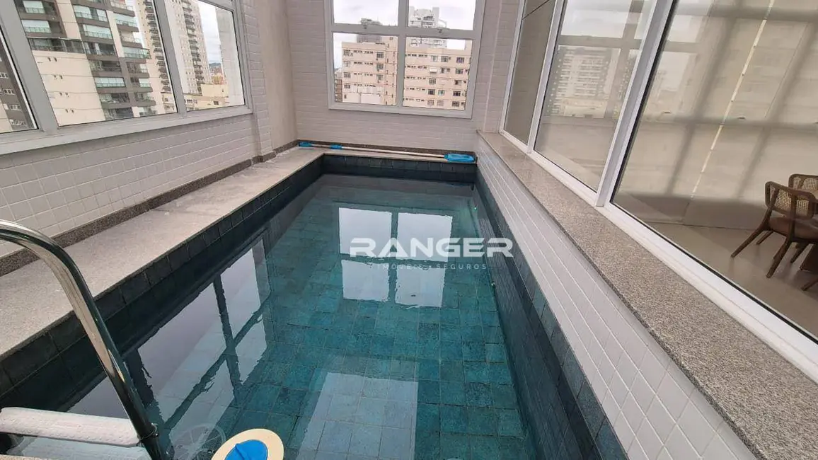 Foto 1 de Apartamento com 3 quartos para alugar, 166m2 em Embaré, Santos - SP
