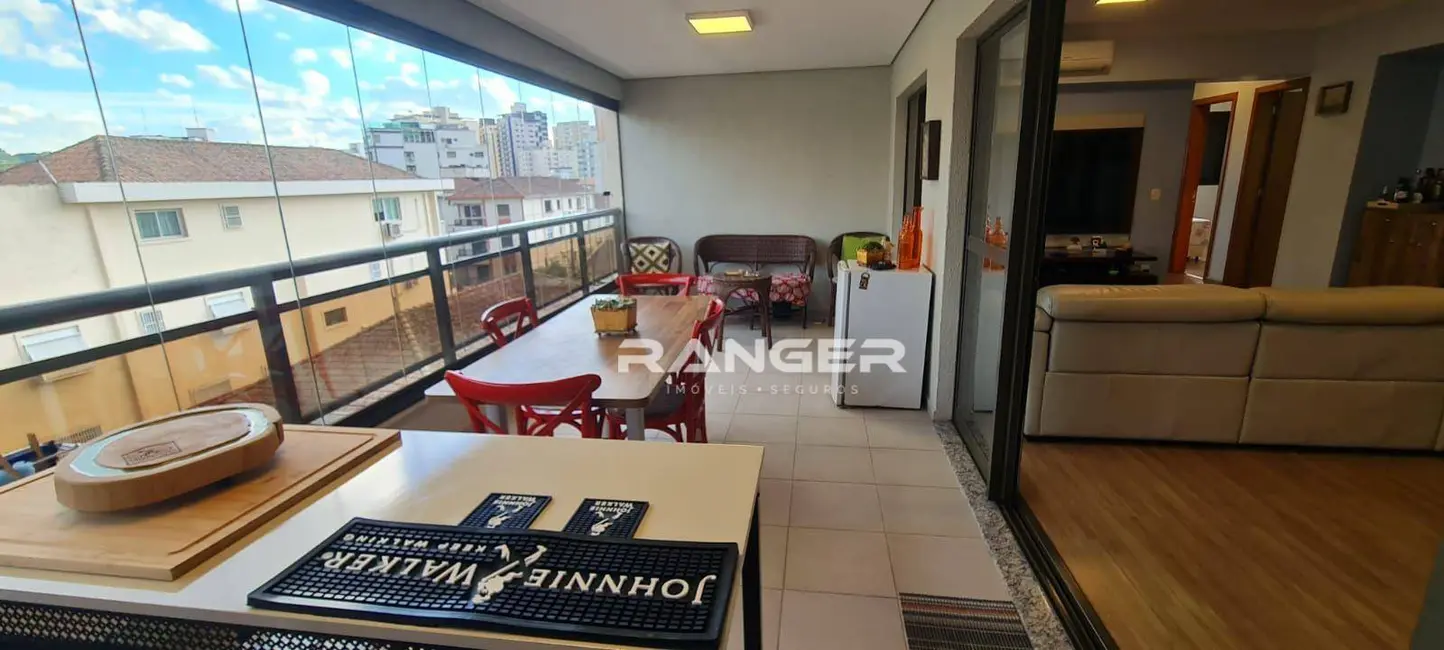 Foto 6 de Apartamento com 3 quartos à venda, 160m2 em Ponta da Praia, Santos - SP