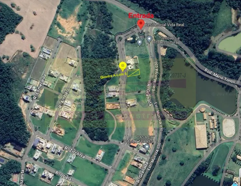 Foto 4 de Terreno / Lote à venda, 839m2 em Itupeva - SP