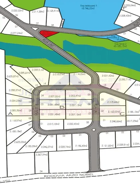 Foto 5 de Terreno / Lote à venda, 2057m2 em Itupeva - SP