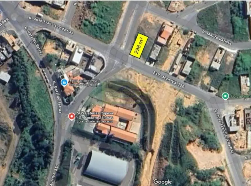 Foto 2 de Terreno / Lote à venda, 298m2 em Itupeva - SP