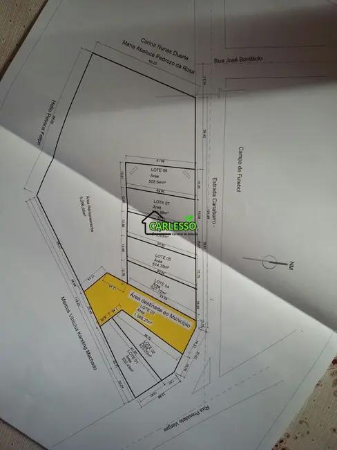 Foto 5 de Terreno / Lote à venda, 508m2 em Santa Maria - RS