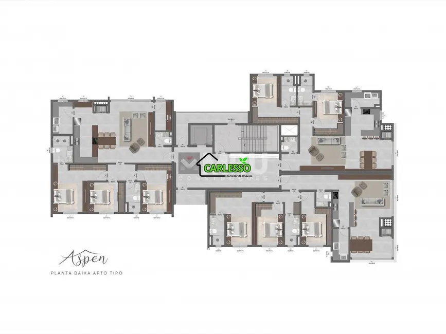 Apartamento com 2 quartos à venda, 110m2 em Nossa Senhora de Lourdes, Santa Maria - RS - imagem 5 Foto 5 de Apartamento com 2 quartos à venda, 110m2 em Nossa Senhora de Lourdes, Santa Maria - RS