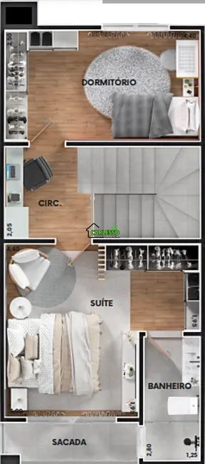 Casa com 2 quartos à venda, 85m2 em Centro, Julio De Castilhos - RS - imagem 6 Foto 6 de Casa com 2 quartos à venda, 85m2 em Centro, Julio De Castilhos - RS