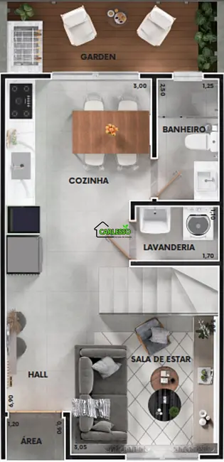 Casa com 2 quartos à venda, 85m2 em Centro, Julio De Castilhos - RS - imagem 7 Foto 7 de Casa com 2 quartos à venda, 85m2 em Centro, Julio De Castilhos - RS