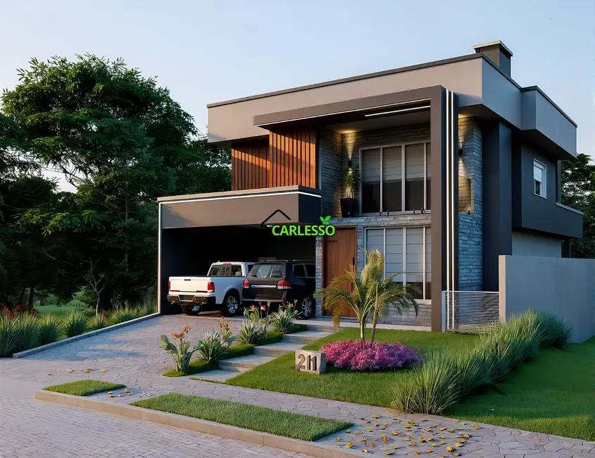 Foto 4 de Casa com 4 quartos à venda, 259m2 em Tomazetti, Santa Maria - RS