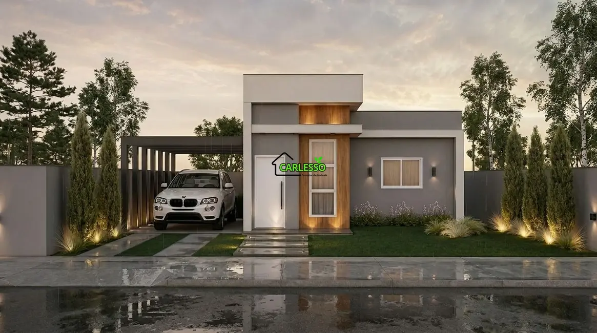 Foto 1 de Casa com 2 quartos à venda, 50m2 em Planaltina, Passo Fundo - RS