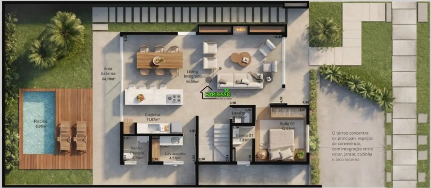 Foto 8 de Casa com 4 quartos à venda, 287m2 em Tomazetti, Santa Maria - RS