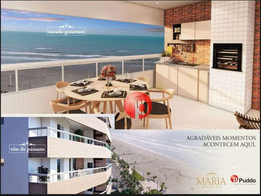 Foto 1 de Apartamento com 3 quartos à venda, 110m2 em Praia Grande - SP