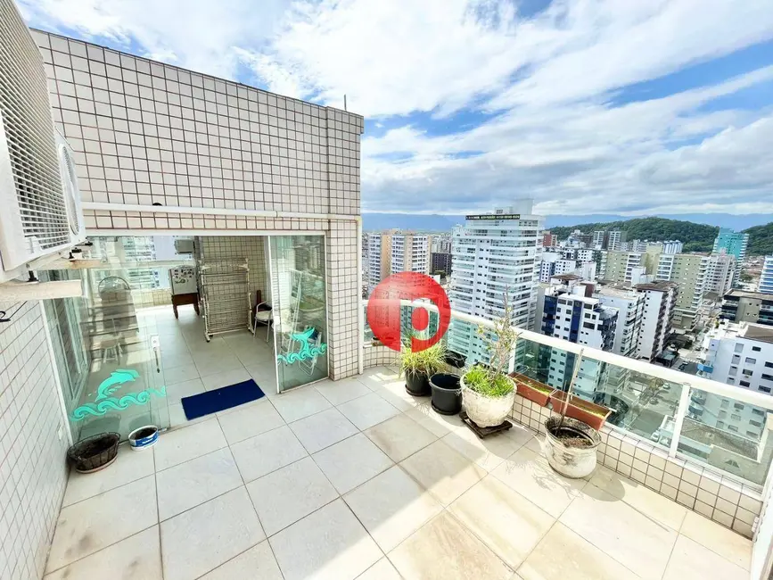Foto 3 de Cobertura com 3 quartos à venda, 340m2 em Canto do Forte, Praia Grande - SP