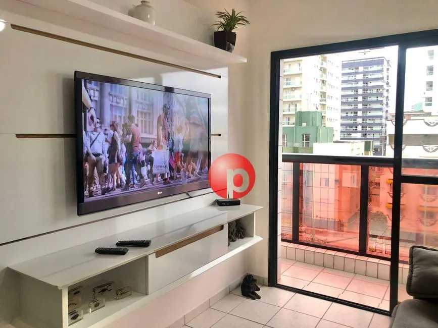 Foto 1 de Apartamento com 1 quarto à venda, 55m2 em Canto do Forte, Praia Grande - SP