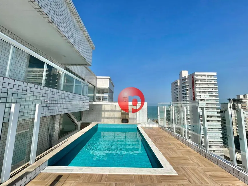 Foto 2 de Cobertura com 4 quartos à venda, 345m2 em Canto do Forte, Praia Grande - SP