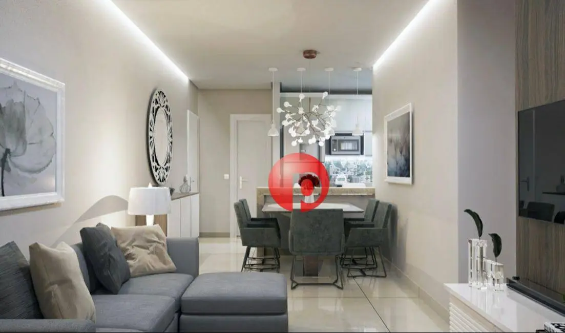 Foto 3 de Apartamento com 2 quartos à venda, 69m2 em Praia Grande - SP