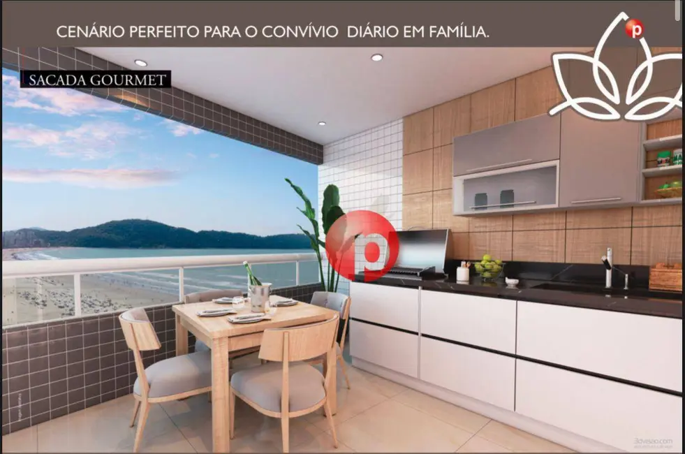 Foto 1 de Apartamento com 3 quartos à venda, 103m2 em Praia Grande - SP