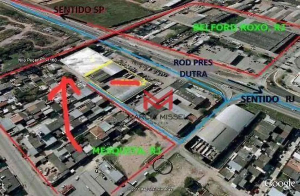 Foto 6 de Armazém / Galpão para alugar, 2715m2 em Rocha Sobrinho, Mesquita - RJ