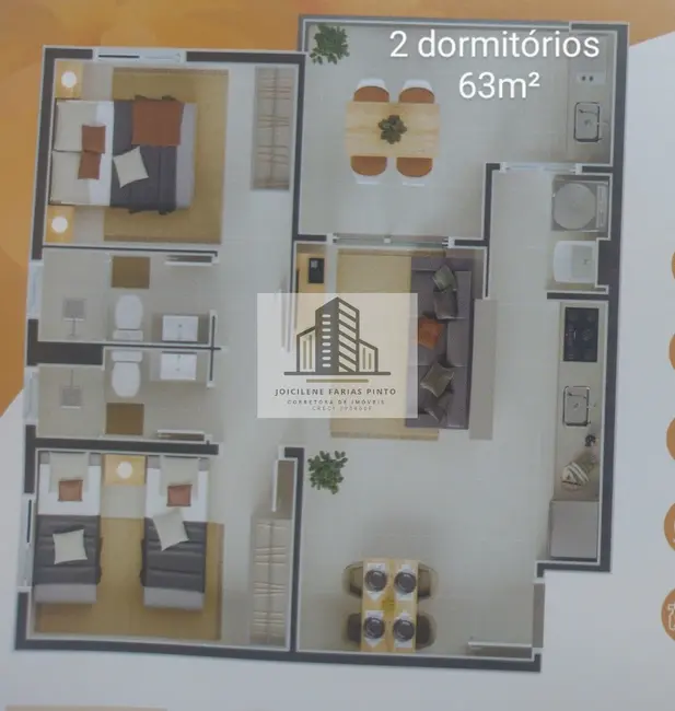 Apartamento com 2 quartos à venda, 65m2 em Centro, Itanhaem - SP - imagem 8 Foto 8 de Apartamento com 2 quartos à venda, 65m2 em Centro, Itanhaem - SP