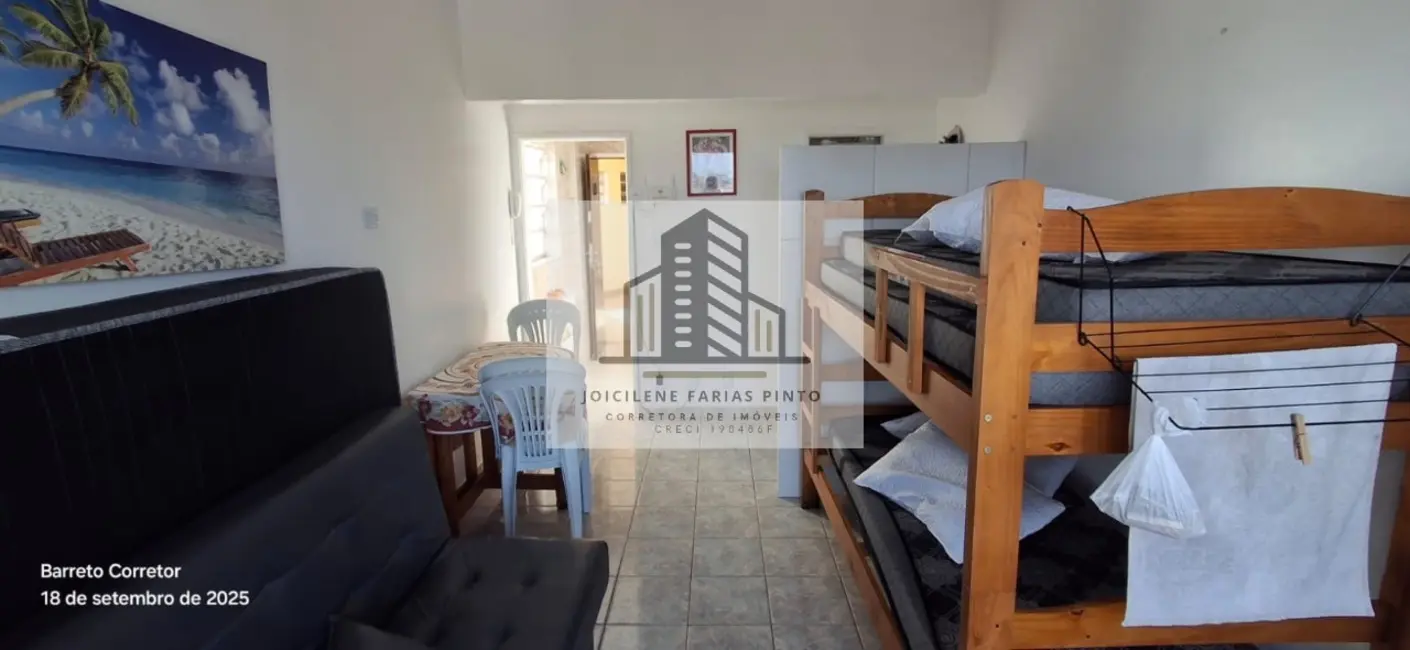 Foto 2 de Apartamento com 1 quarto à venda e para alugar, 40m2 em Itanhaem - SP