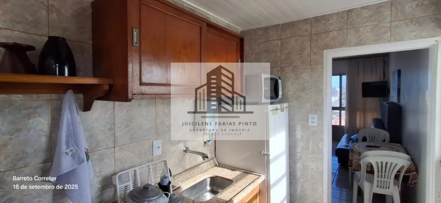 Foto 3 de Apartamento com 1 quarto à venda e para alugar, 40m2 em Itanhaem - SP