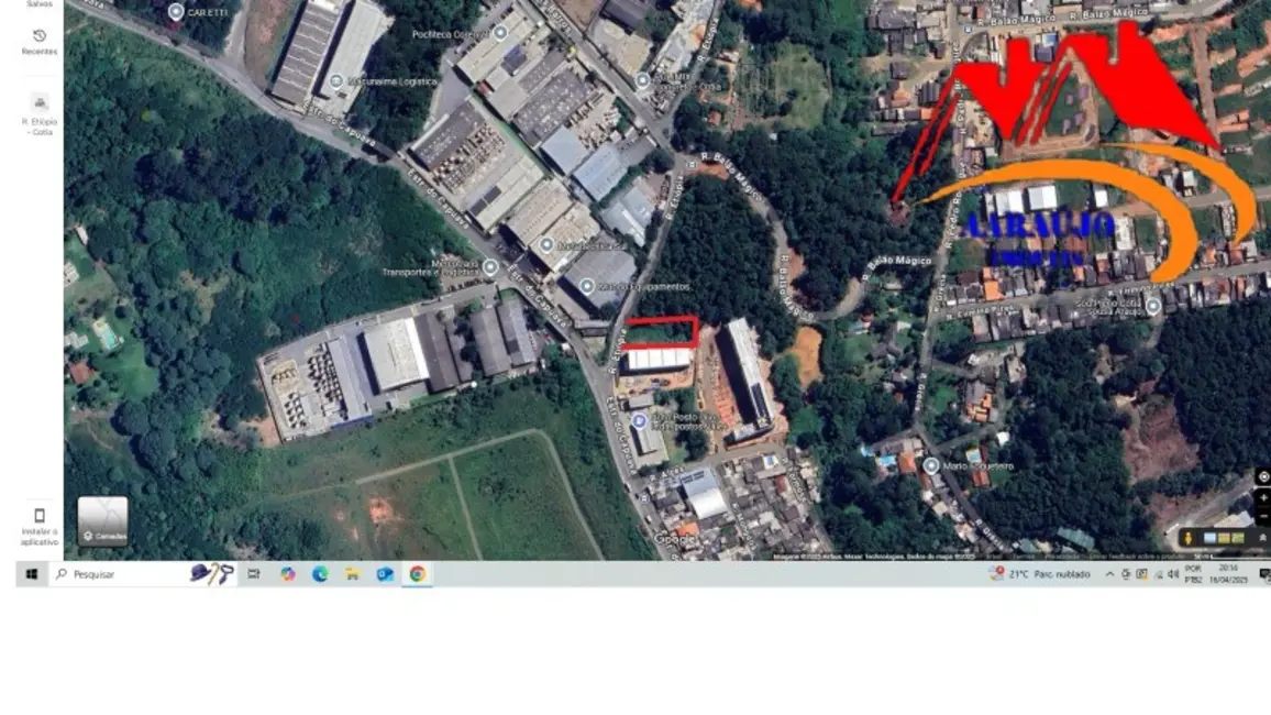 Foto 9 de Terreno / Lote à venda, 1180m2 em Jardim do Rio Cotia, Cotia - SP