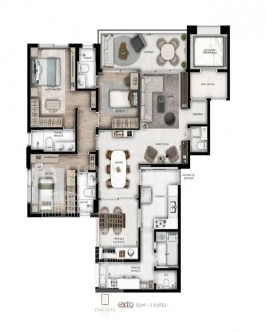 Foto 8 de Apartamento com 3 quartos à venda, 153m2 em Vila Mariana, São Paulo - SP