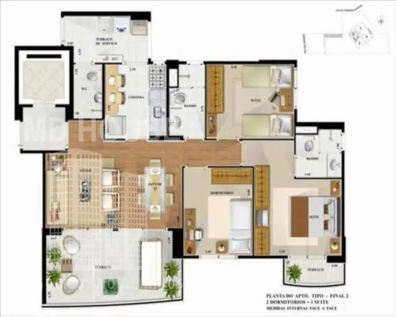 Foto 7 de Apartamento com 2 quartos à venda, 87m2 em Vila Mariana, São Paulo - SP