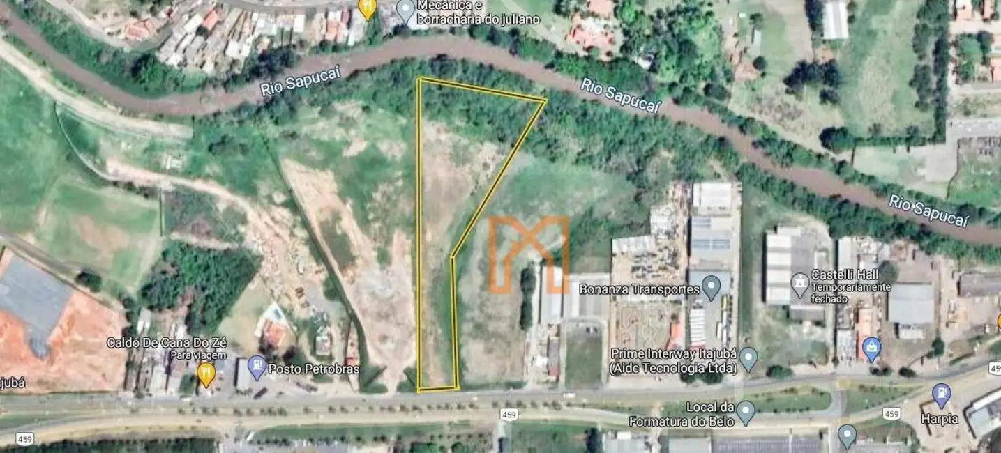 Foto 2 de Terreno / Lote à venda, 11140m2 em Santos Dumont, Itajuba - MG