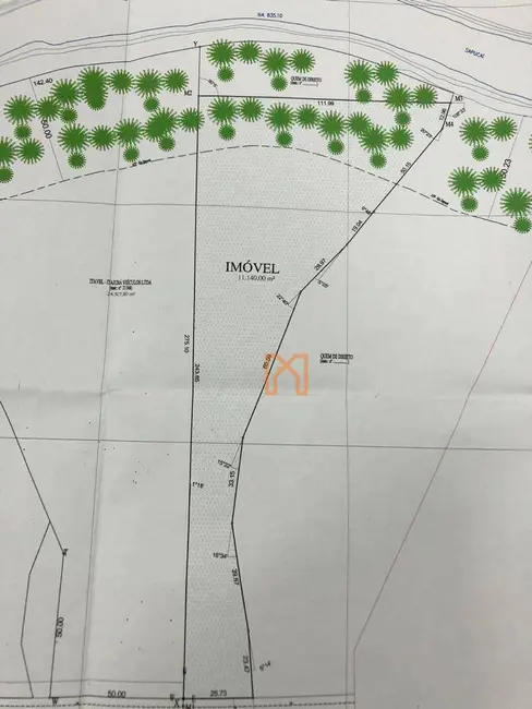 Foto 4 de Terreno / Lote à venda, 11140m2 em Santos Dumont, Itajuba - MG