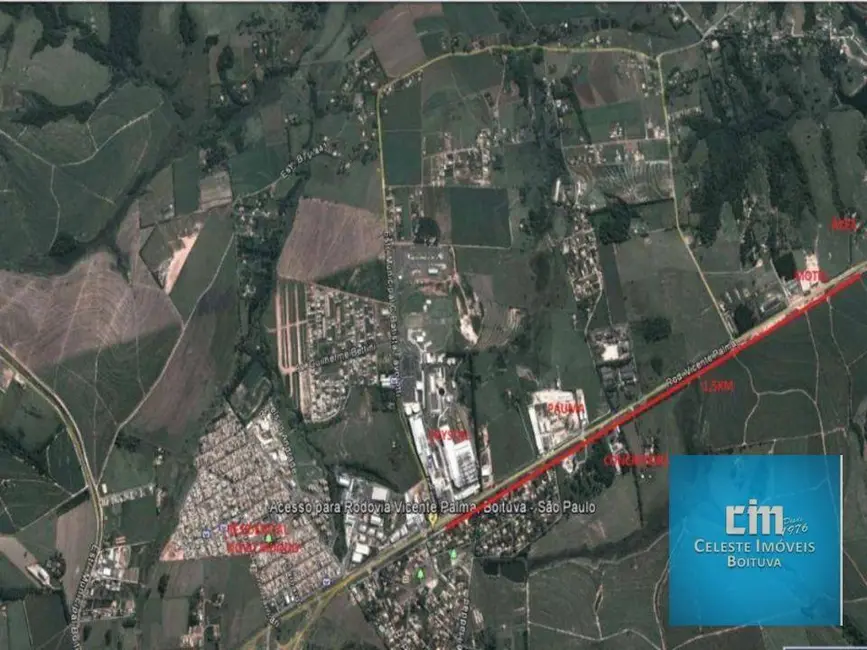 Foto 3 de Terreno / Lote à venda, 48000m2 em Centro, Boituva - SP