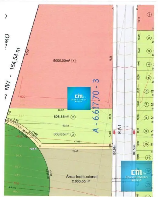 Foto 2 de Terreno / Lote à venda, 808m2 em Boituva - SP