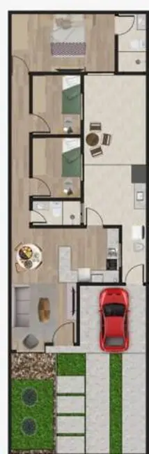 Casa com 3 quartos à venda em Vila Barcelona, Sorocaba - SP - imagem 3 Foto 3 de Casa com 3 quartos à venda em Vila Barcelona, Sorocaba - SP