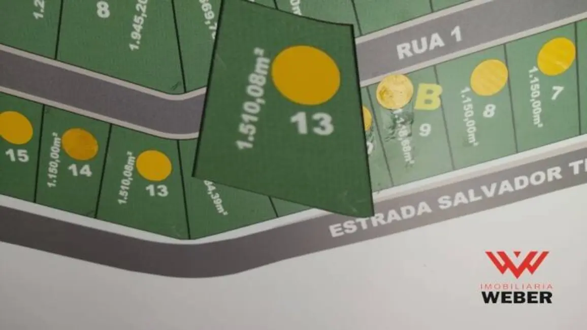 Foto 2 de Terreno / Lote à venda, 1510m2 em Capoavinha, Votorantim - SP