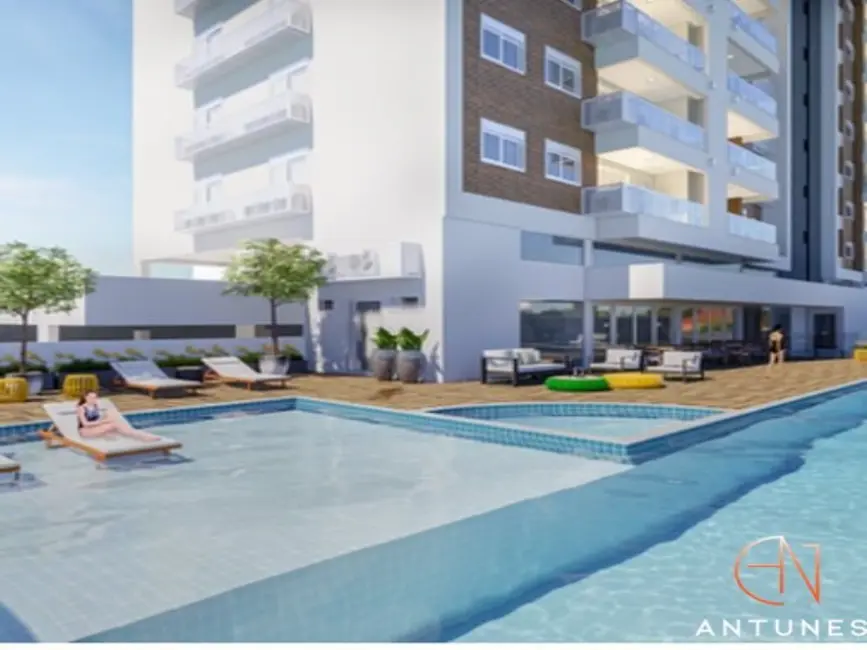 Apartamento com 1 quarto à venda, 57m2 em Barreiros, Sao Jose - SC - imagem 3 Foto 3 de Apartamento com 1 quarto à venda, 57m2 em Barreiros, Sao Jose - SC