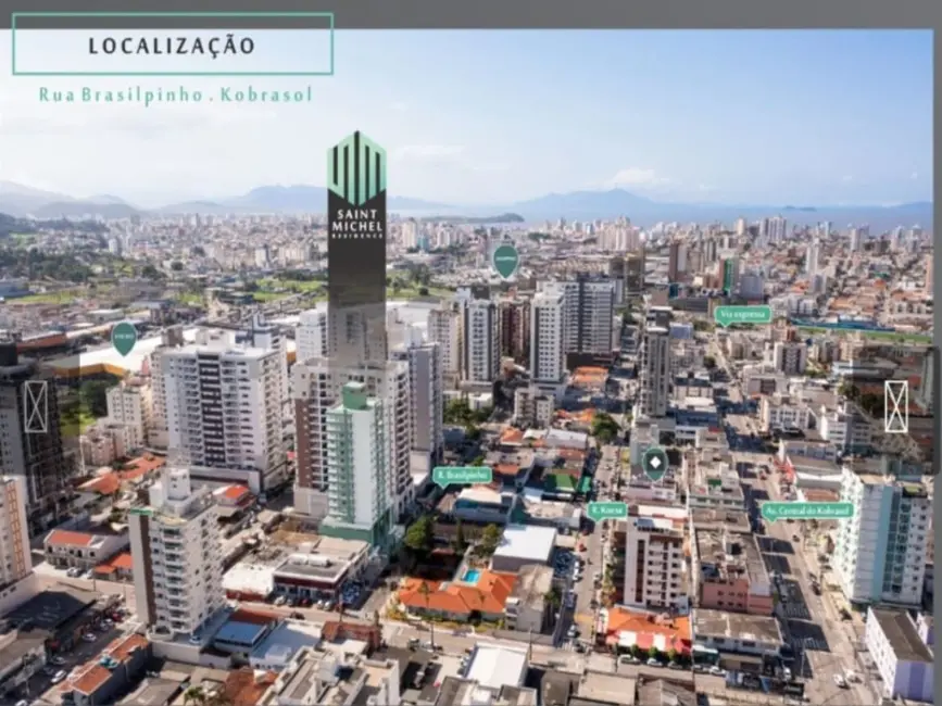 Foto 7 de Apartamento com 2 quartos à venda, 67m2 em Kobrasol, Sao Jose - SC