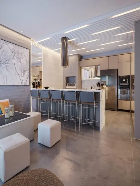 Foto 8 de Apartamento com 3 quartos à venda, 123m2 em Barreiros, Sao Jose - SC