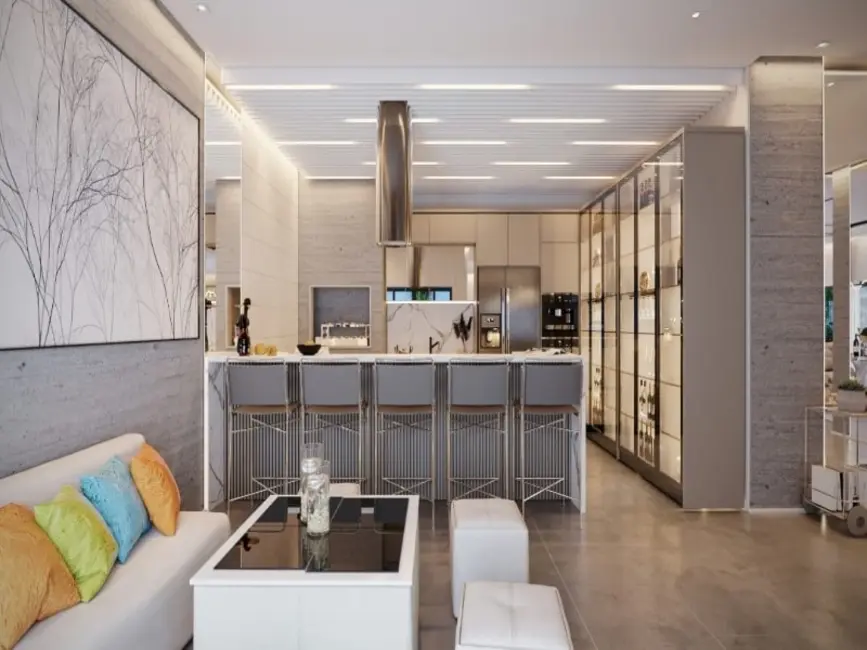 Foto 7 de Apartamento com 3 quartos à venda, 123m2 em Barreiros, Sao Jose - SC