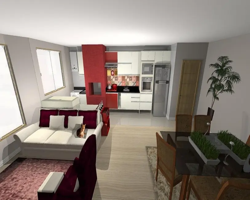 Apartamento com 3 quartos à venda em Vila Cachoeirinha, Cachoeirinha - RS - imagem 3 Foto 3 de Apartamento com 3 quartos à venda em Vila Cachoeirinha, Cachoeirinha - RS