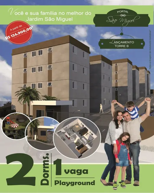 Foto 1 de Apartamento com 2 quartos à venda, 250m2 em Jardim São Miguel, Braganca Paulista - SP